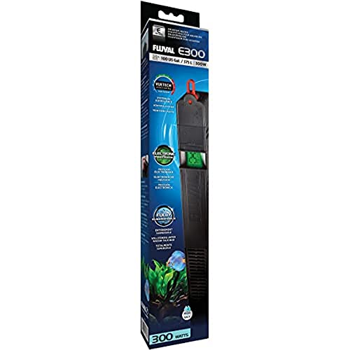 Fluval E-Heizer, Aquarienheizer, für Aquarien bis 375l, 300W von Fluval