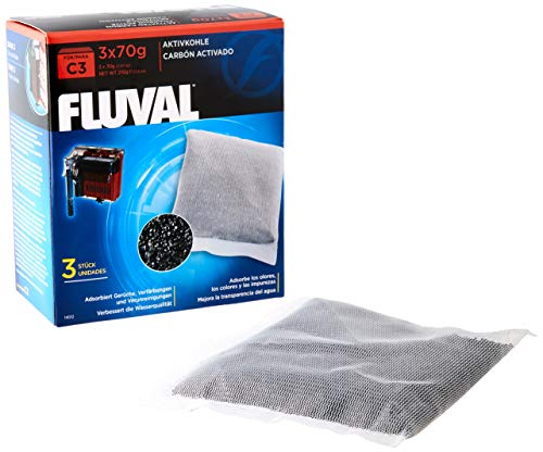 Fluval C3 Aktivkohlepatrone, 210g, 3er Pack Fluval C3 Aktivkohlepatrone, 210g, 3er Pack von Fluval