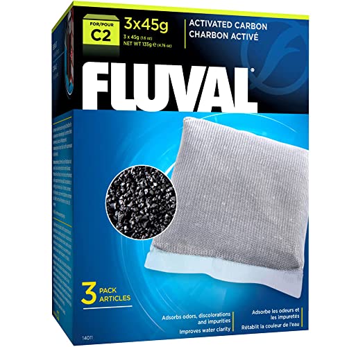 Fluval C2 Aktivkohlepatrone, 135g, 3er Pack von Fluval