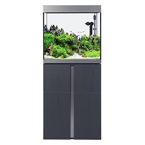 Fluval Siena 160 Aquarienkombination bestehend aus Aquarium 166L und Schrank in Graphit von Fluval