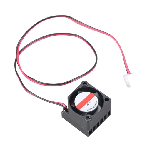 20 Mm 5 V Hochgeschwindigkeitskühlung Lüfter Aluminium Kühlkörper 13000 U/Min Für Gaming Konsolen Netzwerkgeräte Robotik Projekte Kühlsystem Für Kleine Server von Fluxioxtna