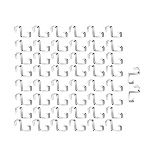 50pcs Robuste Aluminium Gutter Hook Designs Für Die Einfache Installation Von Outdoor Licht Und Urlaubsdekorationen Täglich Gebrauch von Fluxioxtna