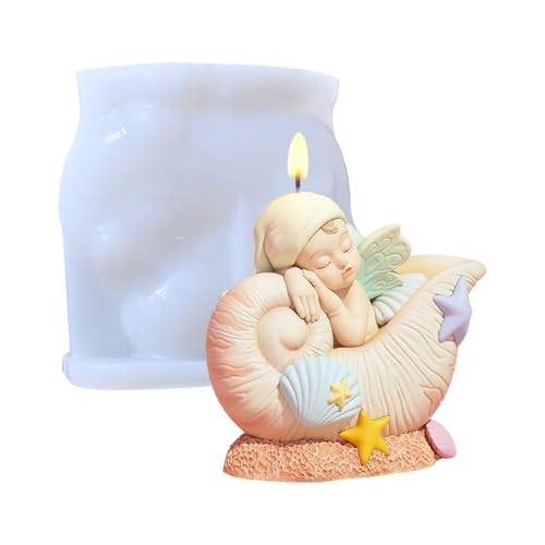 Conch Baby Silicone Formformform Formen Kerzen Backguss Epoxidharz Schokoladenform Conch Baby Silicone Formformform Formen Kerzen Backguss Epoxidharz Schokoladenform von Fluxioxtna
