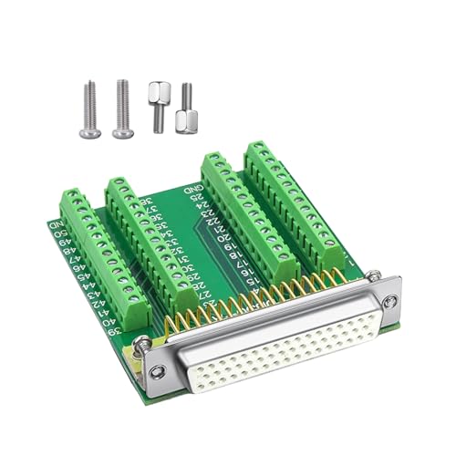 DB50 50pin Frauenmännlicher Anschlussscheibe Adapter Steckermodulmodul Block Mit Bolzen Nuss Hardware Blockadapter DB50 50pin Frauenmännlicher Anschlussscheibe Adapter Steckermodulmodul Block Mit Bolzen Nuss Hardware Blockadapter von Fluxioxtna