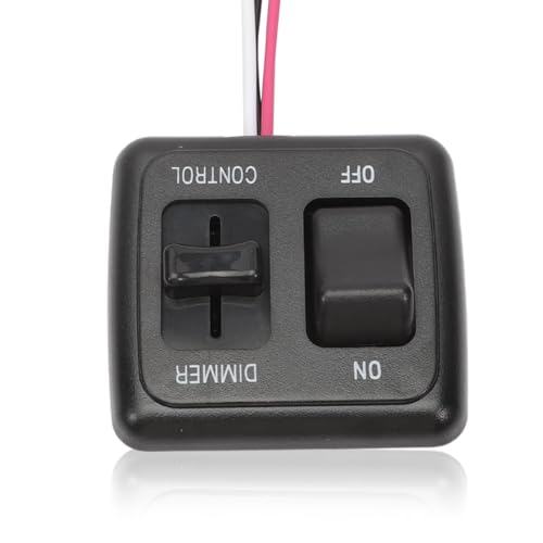 DC12V Dimmer Switches Für LED Glühlampen Motorhome Innenbeleuchtung Mit Einfacher Installation Glühlampen Licht Dimmer von Fluxioxtna
