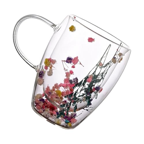 Doppel Wandglas Kaffeetasse 350 Klare Tasse Für Cappuccinos Mit Trockener Blumentransparenz Getränke Elegante Glaswaren Hohe Borosilikatglas Doppel Wandglas Kaffeetasse 350 Klare Tasse Für Cappuccinos Mit Trockener Blumentransparenz Getränke Elegante Glaswaren Hohe Borosilikatglas von Fluxioxtna