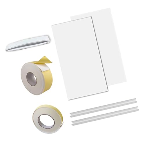 Einfache Installion Klimaanlagen Fenster Seiten Isolation Panel Set Dichtung Verhindert Luftleckage Summers Winterersatz Fenster Kunststoffblock von Fluxioxtna