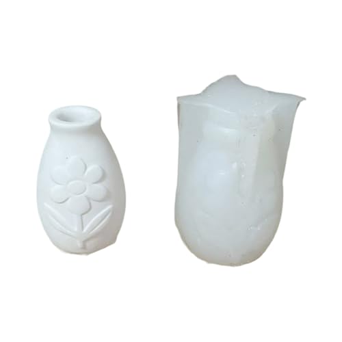 Einfache Reinigung Von Silikonvase Form Wiederverwendbarer Miniaturblumenpot Stifthalter Werkzeug Für Kreative Enthusiasten Silicon Vase Form von Fluxioxtna