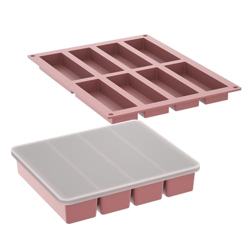 Eiswürfel Formen Silikon Eiswürfel Tablett Rechteckige Form Eiswürfel Maker Mode Eiswürfel Werkzeug Eisformen Für Küche von Fluxioxtna