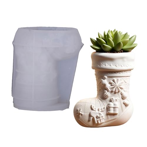 Flexible Weihnachts Silikon Strumpfform Für Harz Vasen Tassen Und Urlaubsdekorationen Urlaubsfeind Planter Schimmel Flexible Weihnachts Silikon Strumpfform Für Harz Vasen Tassen Und Urlaubsdekorationen Urlaubsfeind Planter Schimmel von Fluxioxtna