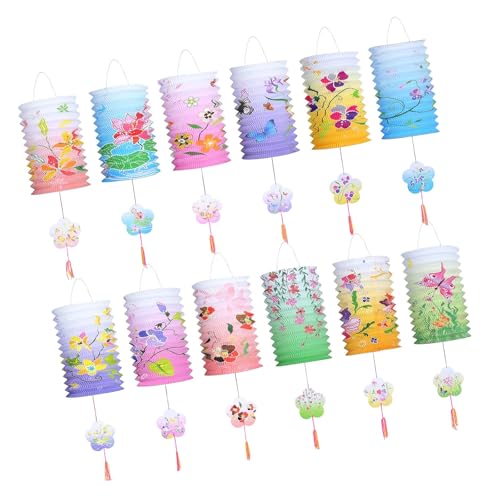 Fluxioxtna 12 Pieces Blumenlicht Hanging Ornament Party Light Paper Textur Geeignet Für Innen Und Outdoor Themen Innen Und Outdoor Dekore Fluxioxtna 12 Pieces Blumenlicht Hanging Ornament Party Light Paper Textur Geeignet Für Innen Und Outdoor Themen Innen Und Outdoor Dekore von Fluxioxtna