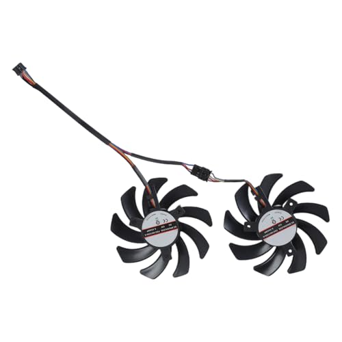 Fluxioxtna 85mm 12V Grafikkartenlüfter Easy Installation Ersatz Für 5600xt 5700 6600 Grafikkartenverwaltung Computer Computer Fluxioxtna 85mm 12V Grafikkartenlüfter Easy Installation Ersatz Für 5600xt 5700 6600 Grafikkartenverwaltung Computer Computer von Fluxioxtna