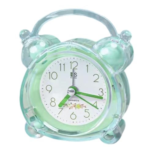 Fluxioxtna Cartoon Themen Zeitmessgerät Ruhige Wecker Für Kinder Zimmer Abs Plastik LED Night Light Betsiden Tautöne Kinder Wecker Mit Nachtlicht von Fluxioxtna