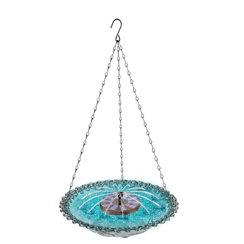 Fluxioxtna Dekorative Gartenvogelbad Mit Gebauten Brunnenhängefutter Für Wilde Vögel Eichhörnchen Wetterfeste Design Bauch Fluxioxtna Dekorative Gartenvogelbad Mit Gebauten Brunnenhängefutter Für Wilde Vögel Eichhörnchen Wetterfeste Design Bauch von Fluxioxtna