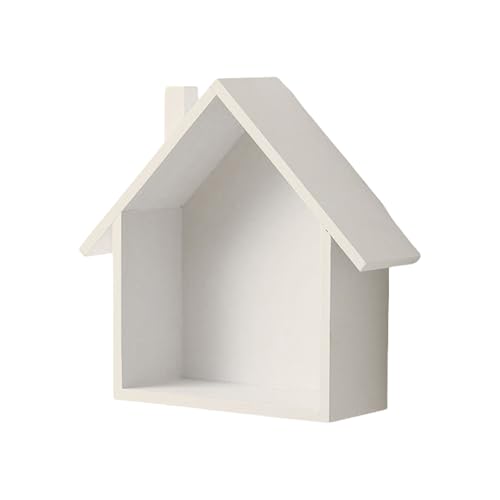 Fluxioxtna Häuser Displayregal Robuste Holzlagerständer Schlafzimmer Organisation Wandmontaged Und Mehrzweck Für Den Haushaltsgebrauch von Fluxioxtna