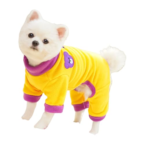 Fluxioxtna Hunde Winterbekleidung Pelzweste Innen Freien Freien Kleidung Sweatshirt Outfit Winterbekleidung Walking Camping Haustier Outfits von Fluxioxtna