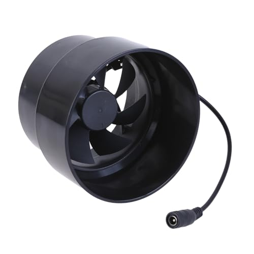Fluxioxtna Inline Blower Lüfter 97 Mm Ruhiger Auspuffventilator Ventilation Ventilator Für Meeresboot Und Wohnmobil DC12V Ruhige Betätigung Lüfter von Fluxioxtna