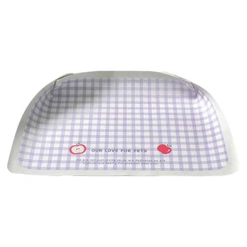 Fluxioxtna Kratzfeste Haustierschale Matte wasserdichte PU Placemat Nonspill Design Einfach Sauberes Füttern Für Hundekatzen Innenhilfe Von Haustier Futter Tablett von Fluxioxtna