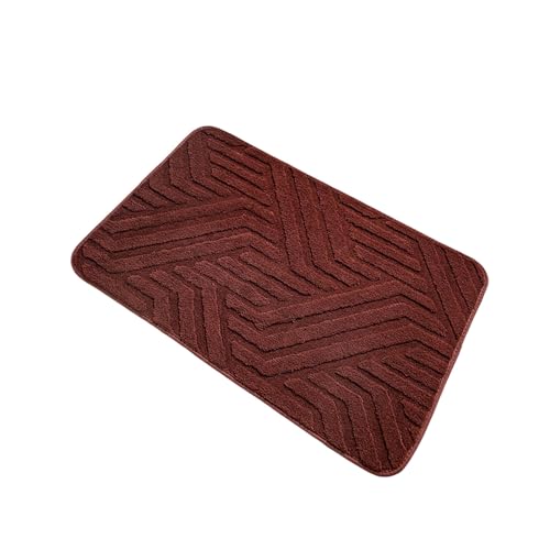 Fluxioxtna Luxuriöse Mikrofaser Duschmatte 40x60 cm Schnell Trockene Nonslip Bad Matte Für Badezimmermaschinen Waschbarer Boden Teppiche Super Absorbierende Badezimmerteppich Nonslip Design Design von Fluxioxtna