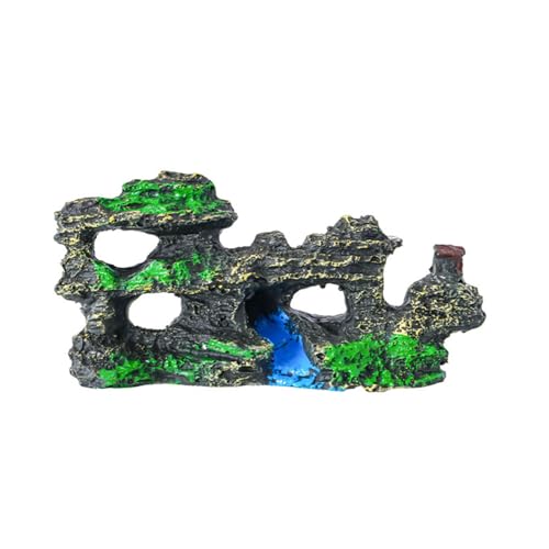 Fluxioxtna Mountain View Aquarien Ornamente Mit Baumhäusern Hotel Aquarien Ornamente Für Kleine Fischspiele Und Salzwasserfischtanks Accessoires Verbergen Fluxioxtna Mountain View Aquarien Ornamente Mit Baumhäusern Hotel Aquarien Ornamente Für Kleine Fischspiele Und Salzwasserfischtanks Accessoires Verbergen von Fluxioxtna