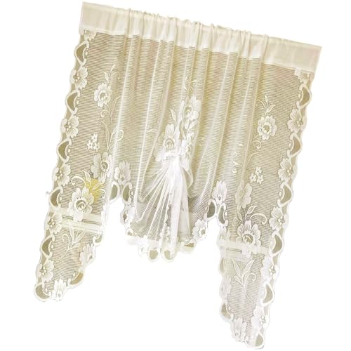 Fluxioxtna Schmetterling Spitzenvorhang Fensterbehandlungen Für Küchenbad Fenster Halbfreie Privatsphäre Polyester Stoff Leicht Zu Reinigen Schmetterling Vorhang Fluxioxtna Schmetterling Spitzenvorhang Fensterbehandlungen Für Küchenbad Fenster Halbfreie Privatsphäre Polyester Stoff Leicht Zu Reinigen Schmetterling Vorhang von Fluxioxtna