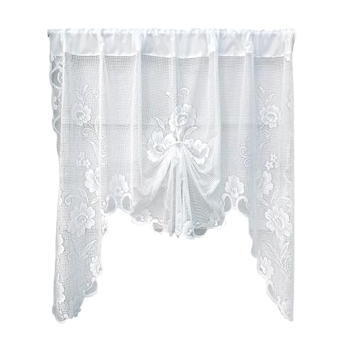 Fluxioxtna Schmetterling Spitzenvorhang Fensterbehandlungen Für Küchenbad Fenster Halbfreie Privatsphäre Polyester Stoff Leicht Zu Reinigen Schmetterling Vorhang Fluxioxtna Schmetterling Spitzenvorhang Fensterbehandlungen Für Küchenbad Fenster Halbfreie Privatsphäre Polyester Stoff Leicht Zu Reinigen Schmetterling Vorhang von Fluxioxtna