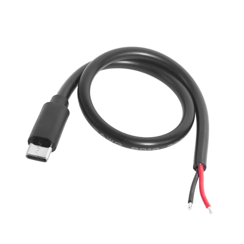Fluxioxtna Schnelle Vom Typ C Ladungsleitungskabel 2x0.75 Mm² Dose Dose Terminals Für Elektronikunterstützung Bis Zu 35W Büro/Haus Typ C Adapter Kabel Kompatibel von Fluxioxtna