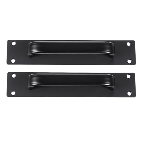 Stabile Aluminiumlegierung Scheunentürgriff 2 Pack 7 9 Zoll Länge Ergonomische Schiebetüre Für Küchenschränke Schrank Badezimmer Schrank Türgriff von Fluxioxtna
