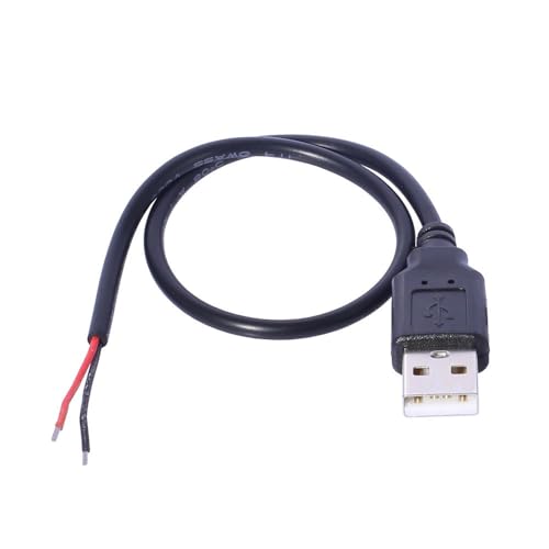 Fluxioxtna Stromversorgungskabel 2 Pin USB Weibliche/männliche 2 Pin Drahtladungsladungskabelverlängerungsstecker Elektronische Wartung USB Bare Drahtanschluss Fluxioxtna Stromversorgungskabel 2 Pin USB Weibliche/männliche 2 Pin Drahtladungsladungskabelverlängerungsstecker Elektronische Wartung USB Bare Drahtanschluss von Fluxioxtna