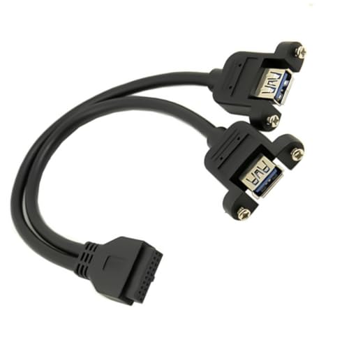 Fluxioxtna USB3.0 Doppelanschluss EIN Weiblicher Schraubenhaltertyp Zu Motherboards 20Pin Header Kabel Für Schnelle Datenübertragung Bis Zu 5 Gbit/S Fluxioxtna USB3.0 Doppelanschluss EIN Weiblicher Schraubenhaltertyp Zu Motherboards 20Pin Header Kabel Für Schnelle Datenübertragung Bis Zu 5 Gbit/S von Fluxioxtna