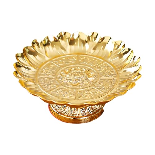 Fluxioxtna Vintage Legierung Lotuses Obstschale Für Buddhistische Altäre Dekoration Heimatmedien Heilige Angebotsschalenstile Obst Display Tablett Fluxioxtna Vintage Legierung Lotuses Obstschale Für Buddhistische Altäre Dekoration Heimatmedien Heilige Angebotsschalenstile Obst Display Tablett von Fluxioxtna