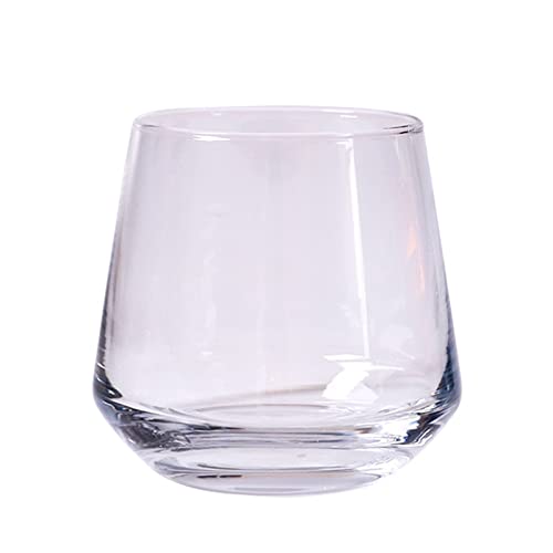 Fluxioxtna Weingläser Stammless Gläser Wasserbecher Glasmaterial Für Wasser Cocktail Whisky Für Häuser Und Riegel Klare Glasweinbecher von Fluxioxtna