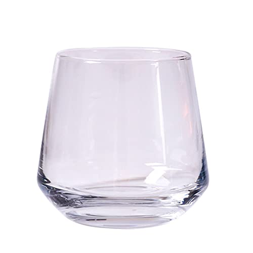Fluxioxtna Weingläser Stammless Gläser Wasserbecher Glasmaterial Für Wasser Cocktail Whisky Für Häuser Und Riegel Klare Glasweinbecher von Fluxioxtna