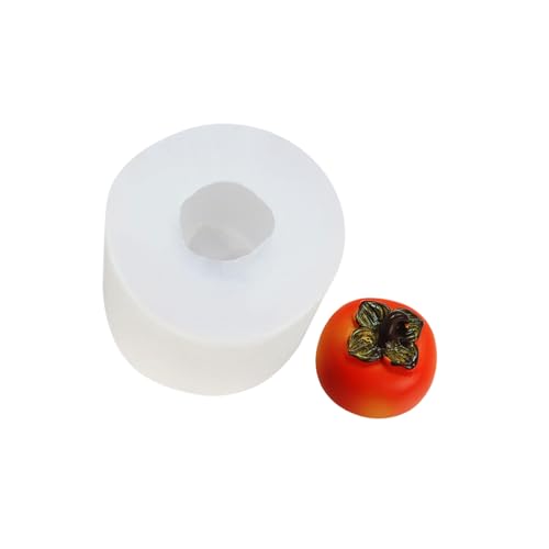 Fondant Schokoladenformen Persimmon/Erdnuss Silikonformen Mousses Kuchen Dekoration Werkzeug Kerzenseife Leicht Zu Reinigen Zu Reinigen von Fluxioxtna
