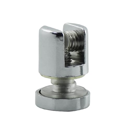 Glasklemmhalter Halterung Metall Fix Klemme Für 10-12 Mm Dicke Glasverstellbare Regale Eckhalterung Glasstützplatte von Fluxioxtna