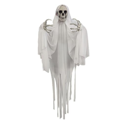 Halloweens Schädel Dekorationen Festival Feier Ornament Für Vorgarten Garten Fenster Schreckliche Geisterpuppe Halloweens Leuchten Die Möglichkeit Phantomdekoration Zu Verleihen von Fluxioxtna