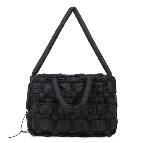 Haustierhandtaschen Katzen Träger Tasche Weiche Kapazität Mit Fenster Atmungsaktivem Sightseeing Tasche Tragbar Mit Sicherheitsrinker von Fluxioxtna