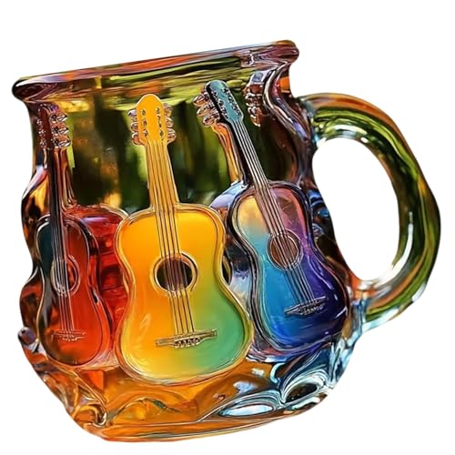 Hitzebeständige Glasgitarrenkunstpersönlichkeit Persönlichkeit Büro Kaffee Trinken Tasse Ergonomische Griffwaren Für Haushalte Multifunktional Kaffeetasse Hitzebeständige Glasgitarrenkunstpersönlichkeit Persönlichkeit Büro Kaffee Trinken Tasse Ergonomische Griffwaren Für Haushalte Multifunktional Kaffeetasse von Fluxioxtna