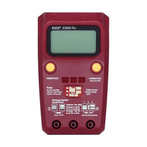 Hoher Genauigkeitsmesser Für Kondensatoren Transistoren Widerstand LCD Bildschirm Batterie Powere Elektronische Komponenten Tester Labor Testgeräte Für Ingenieure von Fluxioxtna