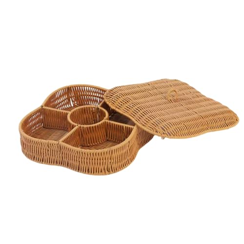 Imitation Rattan Fruit Storage Tably Divider Obst Display Tablettkörbe Für Stabile Anzeigen In Häusern Und Essbereich Imitation Rattan Fruit Storage Tably Divider Obst Display Tablettkörbe Für Stabile Anzeigen In Häusern Und Essbereich von Fluxioxtna
