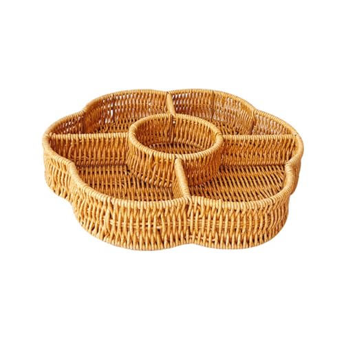 Imitation Rattan Fruit Storage Tably Divider Obst Display Tablettkörbe Für Stabile Anzeigen In Häusern Und Essbereich Imitation Rattan Fruit Storage Tably Divider Obst Display Tablettkörbe Für Stabile Anzeigen In Häusern Und Essbereich von Fluxioxtna