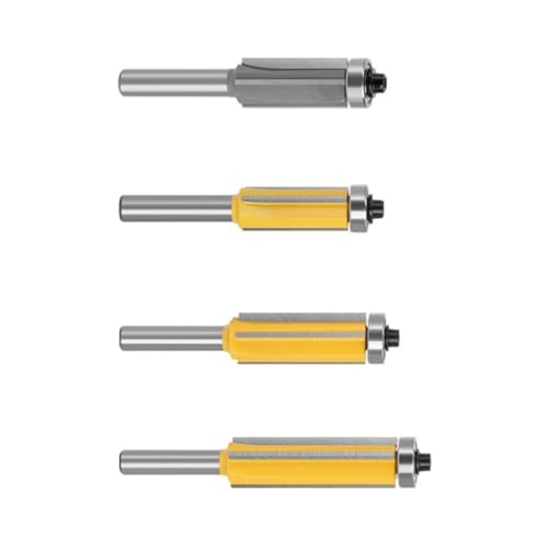 Industrial Router Bit Geeignet Für Holzbearbeitung 4 Kanten Trimmschneider Glatte Operationen Präzise Holzkanten Schnitzen Professionelle Holzbearbeitung Router Bit von Fluxioxtna