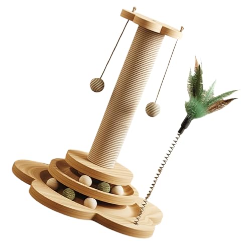 Kätzchen Sisal Seil Nach Kratzern Mit Mehreren Spielzeug Für Katzenspur Für Toy Cratcher Schützen Sie Ihre Möbel Sisal Scratch Post Kätzchen Sisal Seil Nach Kratzern Mit Mehreren Spielzeug Für Katzenspur Für Toy Cratcher Schützen Sie Ihre Möbel Sisal Scratch Post von Fluxioxtna
