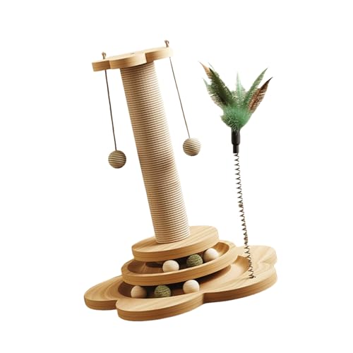 Kätzchen Sisal Seil Nach Kratzern Mit Mehreren Spielzeug Für Katzenspur Für Toy Cratcher Schützen Sie Ihre Möbel Sisal Scratch Post Kätzchen Sisal Seil Nach Kratzern Mit Mehreren Spielzeug Für Katzenspur Für Toy Cratcher Schützen Sie Ihre Möbel Sisal Scratch Post von Fluxioxtna