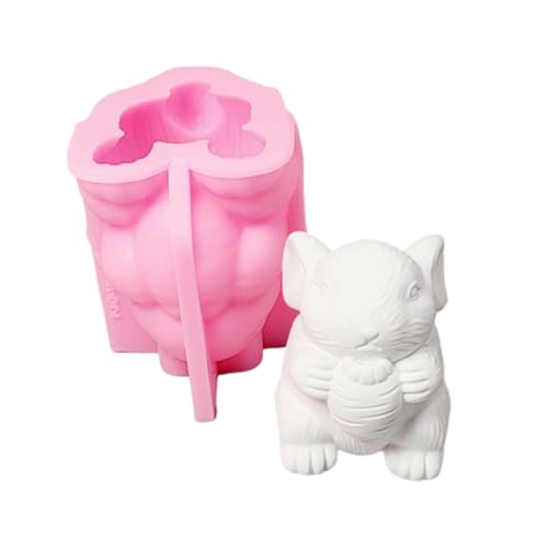 Kaninchen Figur Silikonkerzenformen Für Kerzenseife Machen Tierstatue Silikon Für Epoxidharz Dekoration Zubehör Kaninchen Figur Silikonkerzenformen Für Kerzenseife Machen Tierstatue Silikon Für Epoxidharz Dekoration Zubehör von Fluxioxtna