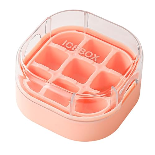 Mehrzweck Silikon Eismacher 9 Gitter Leicht Zu Zerlegen Eiswürfel Tablett Mit Deckelgeruchsbeständiges Küchenwerkzeug Mehrzweck Silikon Eismacher 9 Gitter Leicht Zu Zerlegen Eiswürfel Tablett Mit Deckelgeruchsbeständiges Küchenwerkzeug von Fluxioxtna