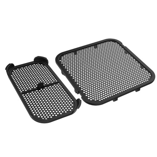 Packung Von 2 Wiederverwendbaren Silikon Splash Wachen Für Duals Korbluft Frittier Ölspritzer Vorbeugung Und Einfache Reinigung Von Schatten von Fluxioxtna