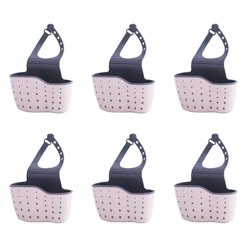 Platz Sparende Küchenarmatur Hanging Korb Mit Verstellbaren Designs Stabiler Plastikabgabel Für Schwamm Schrubben Wasserhahn Hängenden Entwässerungsbeutel von Fluxioxtna
