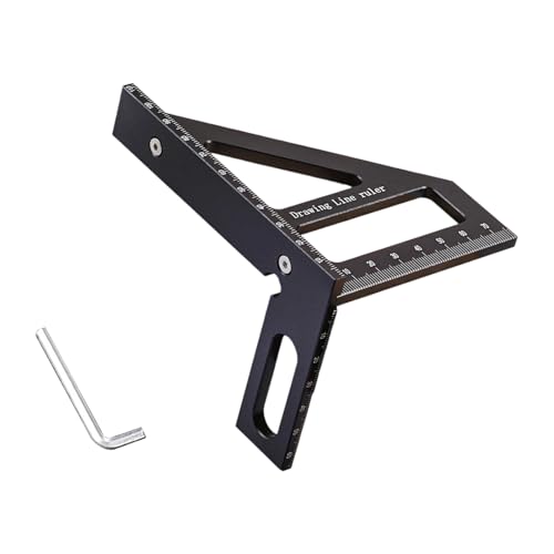 Professionelles Aluminium Multiangle Schreibschreiber Werkzeug Layout Layout Genauigkeitsmarkierung Für Schreinerbauprojekte Holzbearbeitungsquadrat Läufer Professionelles Aluminium Multiangle Schreibschreiber Werkzeug Layout Layout Genauigkeitsmarkierung Für Schreinerbauprojekte Holzbearbeitungsquadrat Läufer von Fluxioxtna