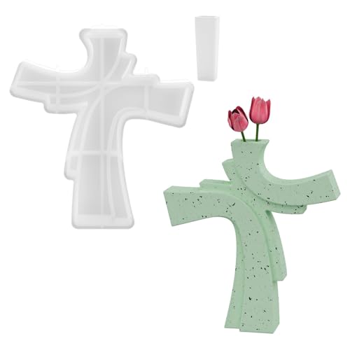 Religiöse Kunst Silikon Kruzifix Vase Form Stifthalter Gipsform Für Harzguss Und Home Dekoration Handwerksfeiertags Geschenk Machen Schimmel Religiöse Kunst Silikon Kruzifix Vase Form Stifthalter Gipsform Für Harzguss Und Home Dekoration Handwerksfeiertags Geschenk Machen Schimmel von Fluxioxtna